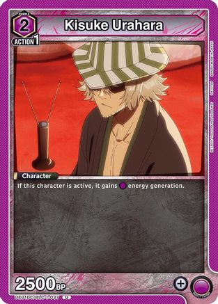 Image of Kisuke Urahara (037) (UE01DC/BLC-1-037) - UE10DC Bleach Thousand Year Blood War Advanced Deck Foil