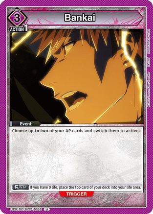 Image of Bankai (UE01DC/BLC-1-066) - UE10DC Bleach Thousand Year Blood War Advanced Deck Foil