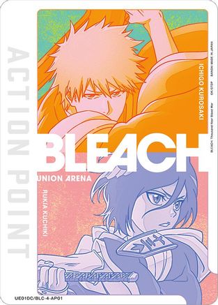 Image of Action Point Card (AP01) (UE01DC/BLC-4-AP01) - UE10DC Bleach Thousand Year Blood War Advanced Deck Foil
