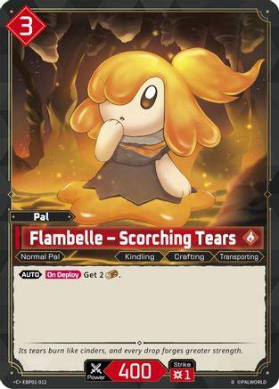 Image of Flambelle - Scorching Tears (2nd Edition) (EBP01-012) - BP01 Dawn of Palpagos