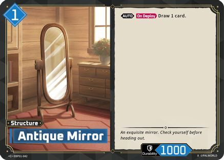 Image of Antique Mirror (2nd Edition) (EBP01-042) - BP01 Dawn of Palpagos