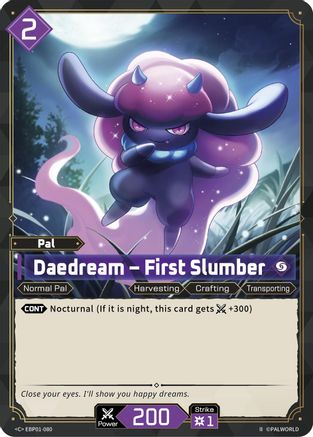 Image of Daedream - First Slumber (2nd Edition) (EBP01-080) - BP01 Dawn of Palpagos