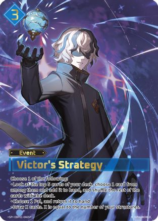 Image of Victor's Strategy (SP) (2nd Edition) (EBP01-046SP) - BP01 Dawn of Palpagos Foil