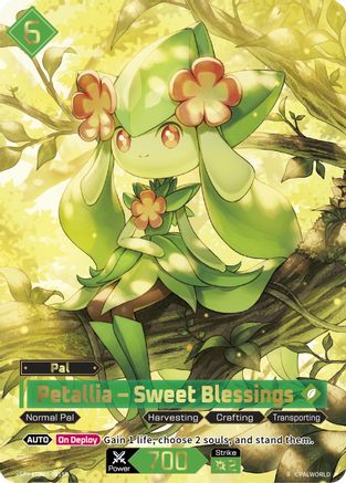 Image of Petallia - Sweet Blessings (SP) (2nd Edition) (EBP01-051SP) - BP01 Dawn of Palpagos Foil