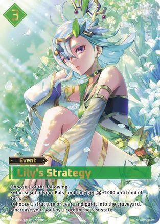 Image of Lily's Strategy (SP) (2nd Edition) (EBP01-070SP) - BP01 Dawn of Palpagos Foil
