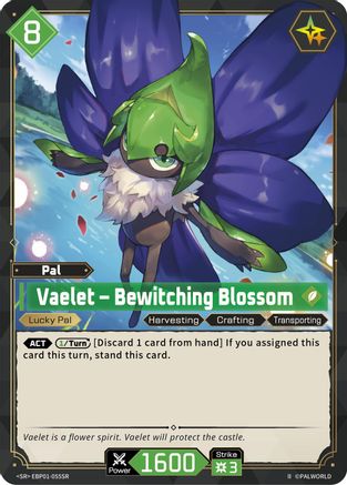 Image of Vaelet - Bewitching Blossom (SR) (2nd Edition) (EBP01-055SR) - BP01 Dawn of Palpagos Foil