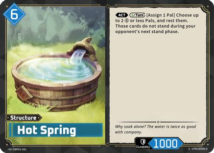 Image of Hot Spring (2nd Edition) (EBP01-041) - BP01 Dawn of Palpagos