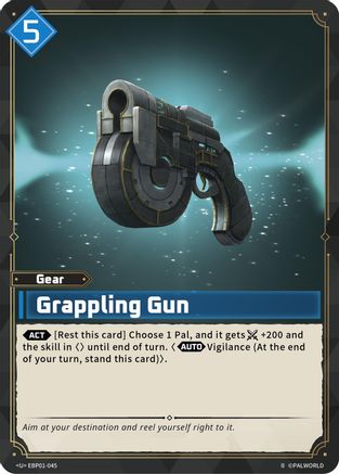 Image of Grappling Gun (2nd Edition) (EBP01-045) - BP01 Dawn of Palpagos