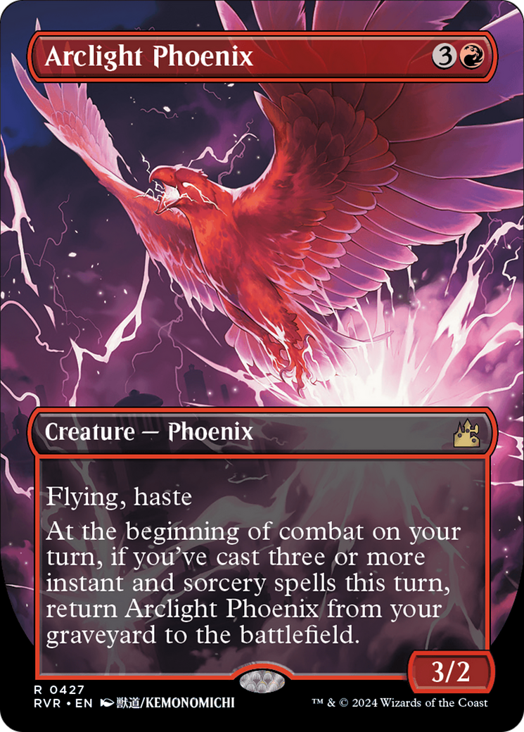 Image of Arclight Phoenix (Anime Borderless) [Ravnica Remastered]
