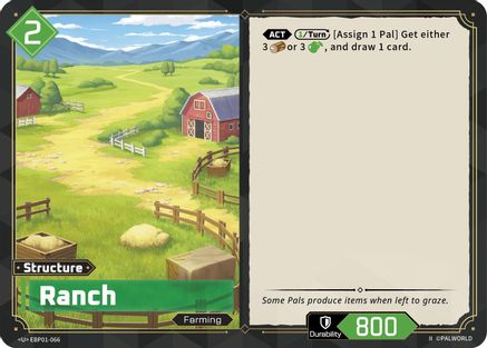 Image of Ranch (2nd Edition) (EBP01-066) - BP01 Dawn of Palpagos