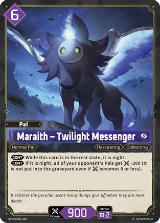 Image of Maraith - Twilight Messenger (2nd Edition) (EBP01-085) - BP01 Dawn of Palpagos