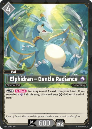 Image of Elphidran - Gentle Radiance (2nd Edition) (EBP01-098) - BP01 Dawn of Palpagos
