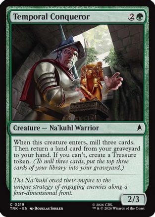 Image of Temporal Conqueror (TRK-219) - Star Trek Foil