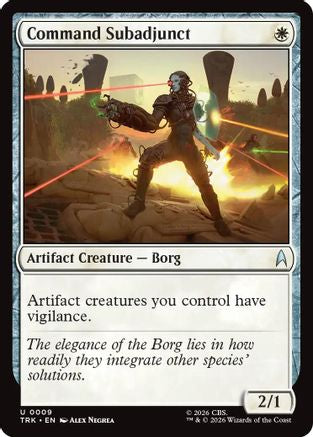 Image of Command Subadjunct (TRK-009) - Star Trek