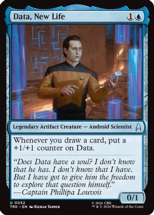 Image of Data, New Life (TRK-052) - Star Trek