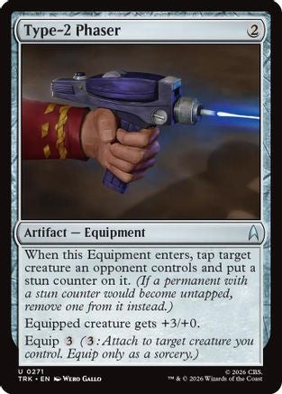Image of Type-2 Phaser (TRK-271) - Star Trek Foil
