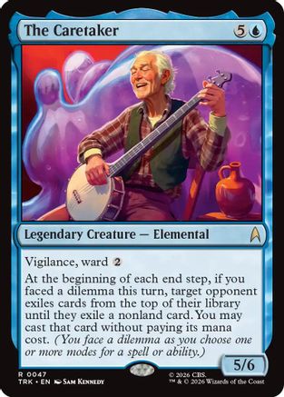 Image of The Caretaker (TRK-047) - Star Trek Foil