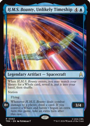Image of H.M.S. Bounty, Unlikely Timeship (TRK-063) - Star Trek