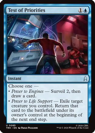 Image of Test of Priorities (TRK-085) - Star Trek
