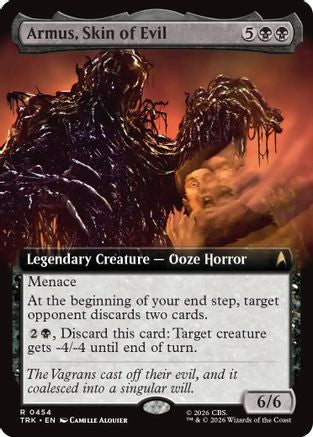 Image of Armus, Skin of Evil (Extended Art) (TRK-454) - Star Trek Foil
