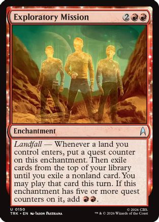 Image of Exploratory Mission (TRK-150) - Star Trek Foil