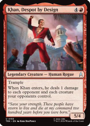 Image of Khan, Despot by Design (TRK-155) - Star Trek