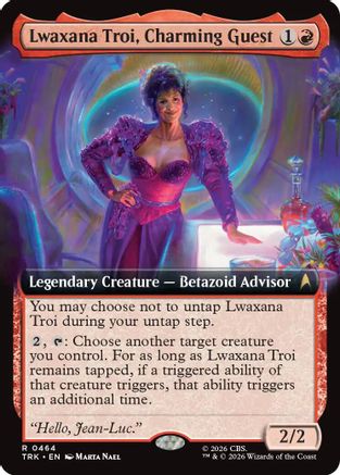 Image of Lwaxana Troi, Charming Guest (Extended Art) (TRK-464) - Star Trek