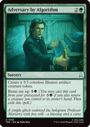 Image of Adversary by Algorithm (TRK-182) - Star Trek Foil