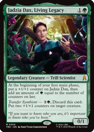 Image of Jadzia Dax, Living Legacy (TRK-204) - Star Trek