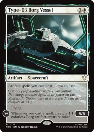 Image of Type-03 Borg Vessel (TRC-033) - Commander: Star Trek
