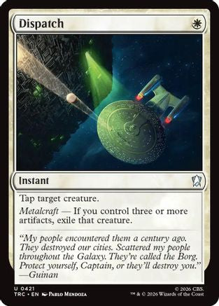 Image of Dispatch (TRC-421) - Commander: Star Trek