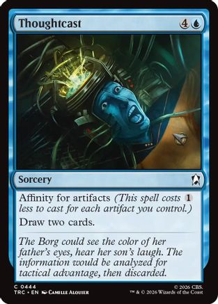 Image of Thoughtcast (Surge Foil) (TRC-444) - Commander: Star Trek Foil