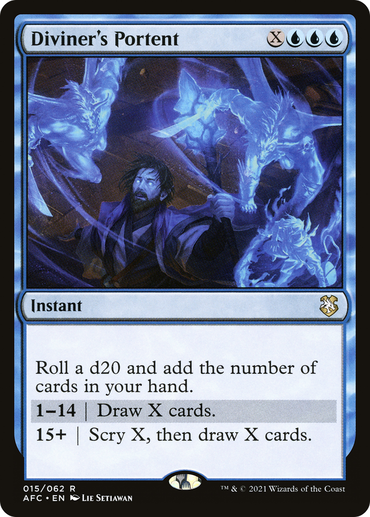 Image of Diviner's Portent [Dungeons & Dragons: Adventures in the Forgotten Realms Commander]