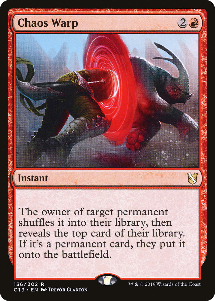 Image of Chaos Warp [Commander 2019]