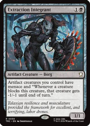 Image of Extraction Integrant (Surge Foil) (TRC-059) - Commander: Star Trek Foil