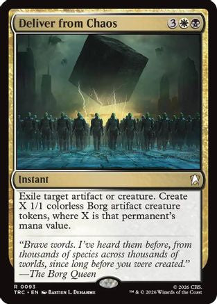 Image of Deliver from Chaos (TRC-093) - Commander: Star Trek