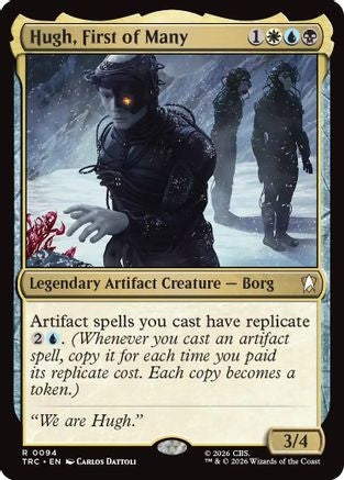 Image of Hugh, First of Many (Surge Foil) (TRC-094) - Commander: Star Trek Foil