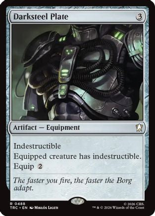 Image of Darksteel Plate (TRC-488) - Commander: Star Trek