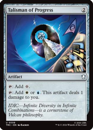 Image of Talisman of Progress (TRC-508) - Commander: Star Trek