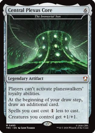 Image of Central Plexus Core (Surge Foil) (TRC-495) - Commander: Star Trek Foil