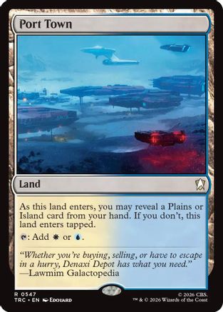 Image of Port Town (TRC-547) - Commander: Star Trek