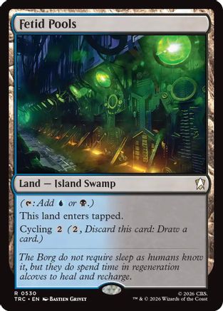 Image of Fetid Pools (Surge Foil) (TRC-530) - Commander: Star Trek Foil