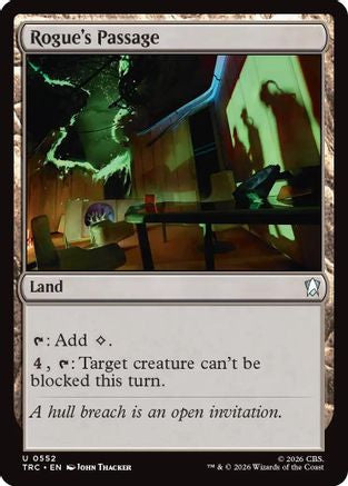 Image of Rogue's Passage (Surge Foil) (TRC-552) - Commander: Star Trek Foil