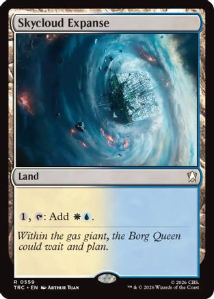 Image of Skycloud Expanse (Surge Foil) (TRC-559) - Commander: Star Trek Foil