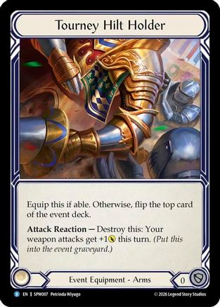 Image of Tourney Hilt Holder (SPW007) - Smash Palace: Chorus of Steel
