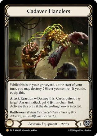 Image of Cadaver Handlers (MPA007) - Mastery Pack Assassin Rainbow Foil