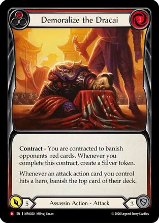 Image of Demoralize the Dracai (MPA020) - Mastery Pack Assassin