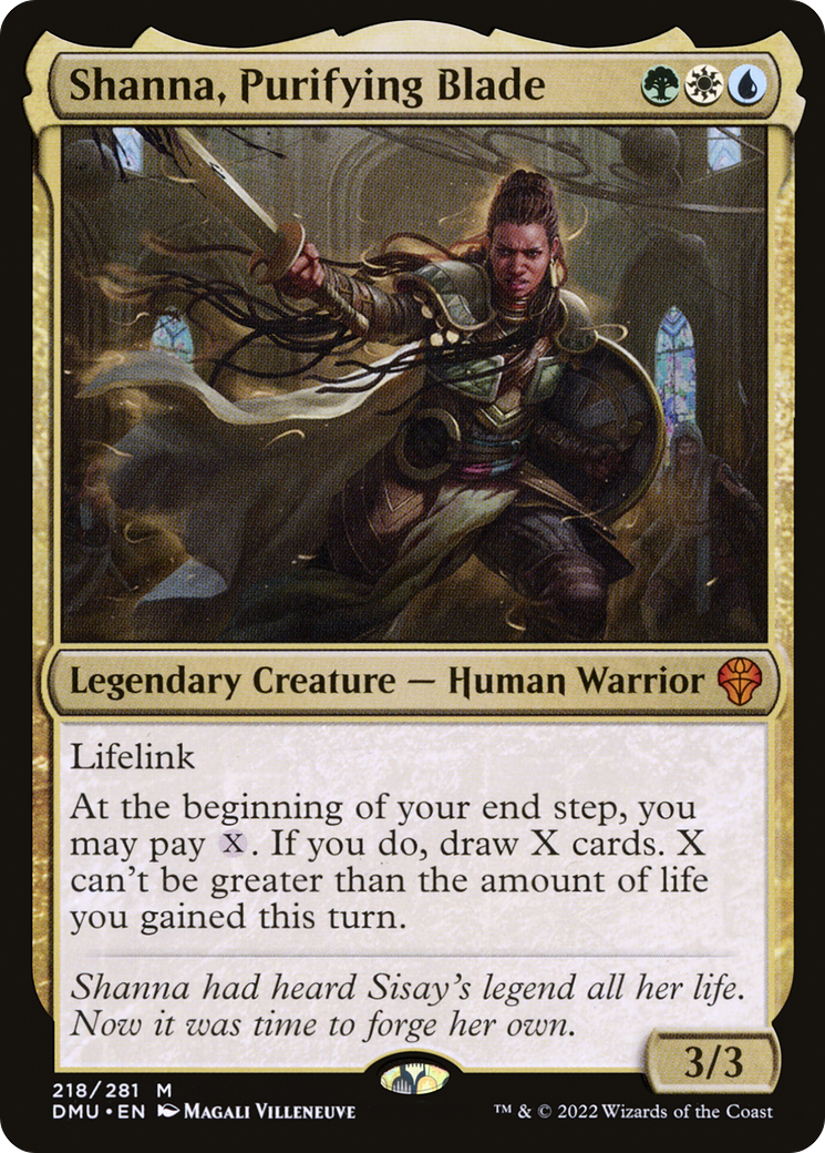 Image of Shanna, Purifying Blade [Dominaria United]