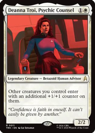 Image of Deanna Troi, Psychic Counsel (TRK-011) - Star Trek