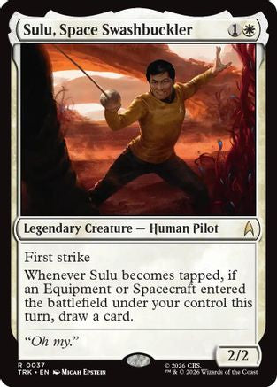 Image of Sulu, Space Swashbuckler (TRK-037) - Star Trek